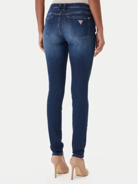 Skinny denim ruha Guess kék