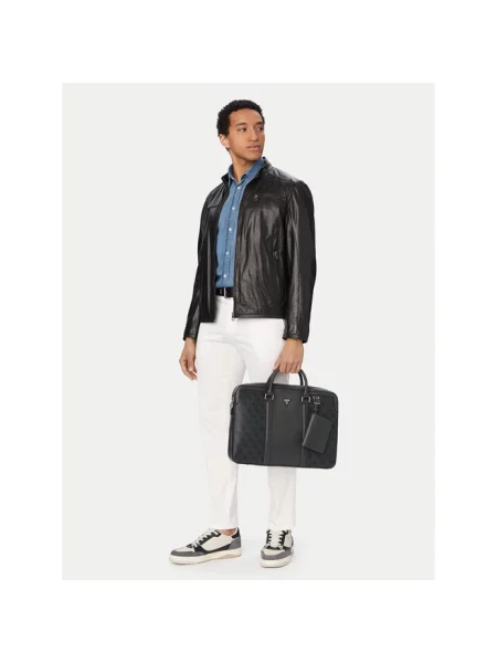 Torba na laptopa Guess szara