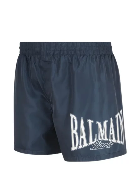 Slip de baie Balmain cu imagine albastru