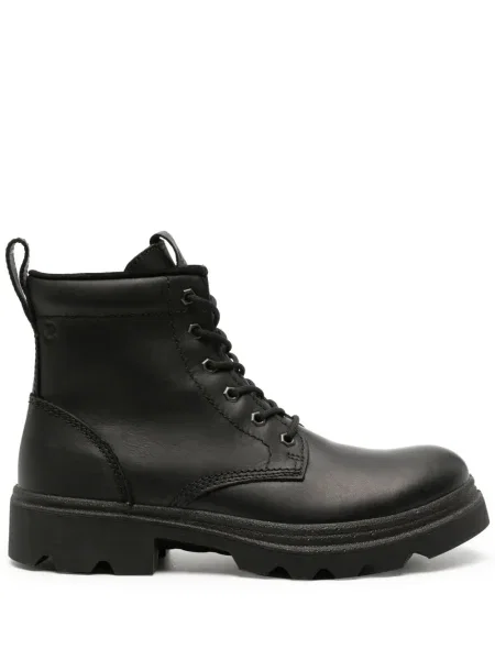 Botine Ecco din piele negru