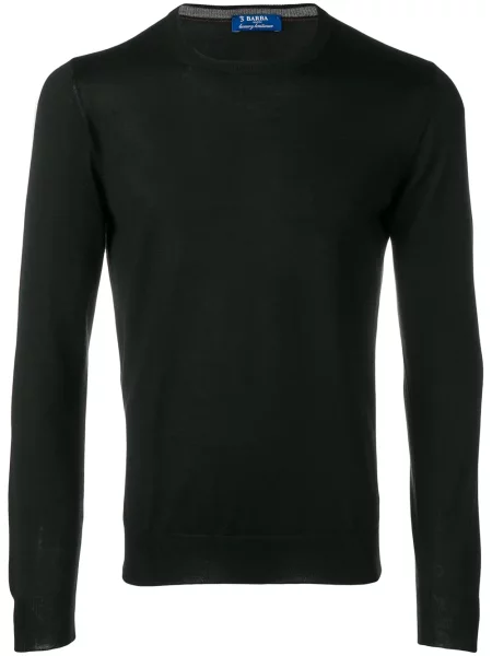 Lung pulover Barba negru