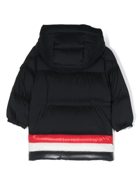 Kurtka dziecięca Moncler Enfant niebieska