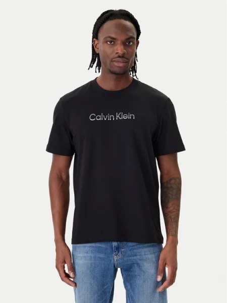 Calvin Klein Tricou negru alb