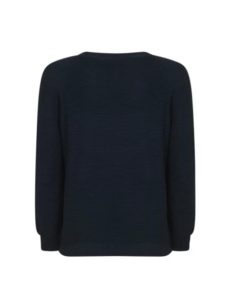 Dzianinowy sweter Weekend Max Mara niebieski