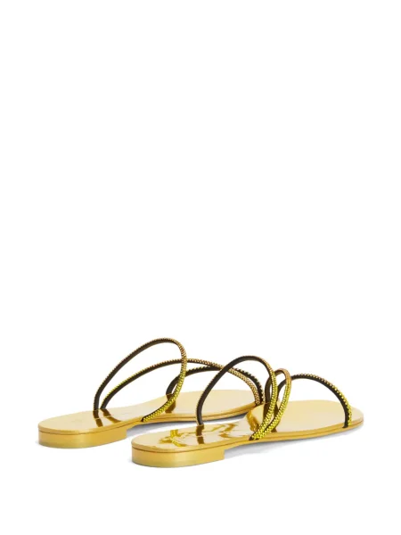 Sandale Giuseppe Zanotti de cristal galben