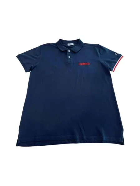 Koszulka polo Iceberg z logo niebieska