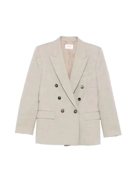 Marynarka Saint Laurent wełniana szara