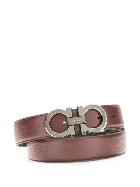 Cu centură reversibil curea Ferragamo maro