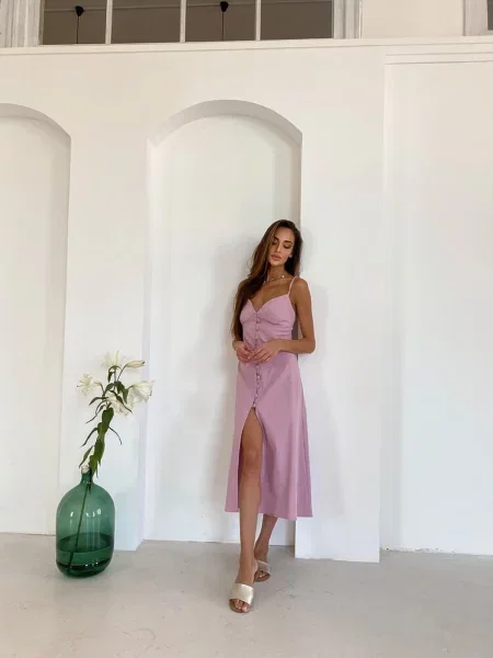 Сарафан Milirud пудра бавовна/віскоза