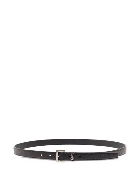Curea Saint Laurent din piele negru