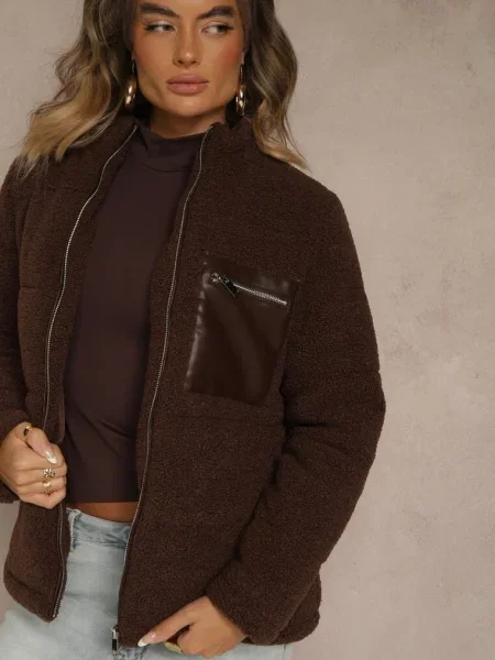 Geacă Olenesia maro