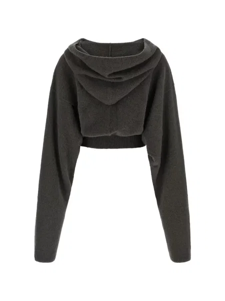 Hanorac cu glugă Rick Owens gri