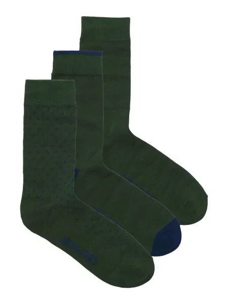 JACK & JONES Čarape mornarsko / kraljevski zelena plava