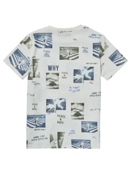 Tricou copii Ikks alb