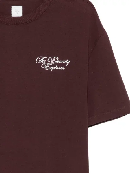 Tricou Eleventy cu imagine roșu