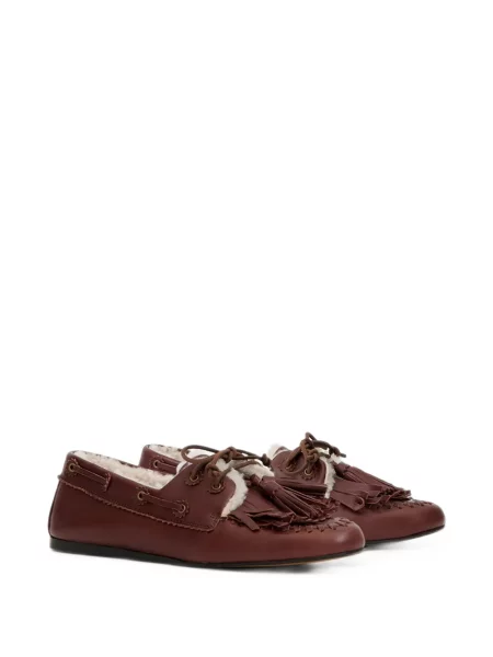 Pantofi loafer Isabel Marant maro
