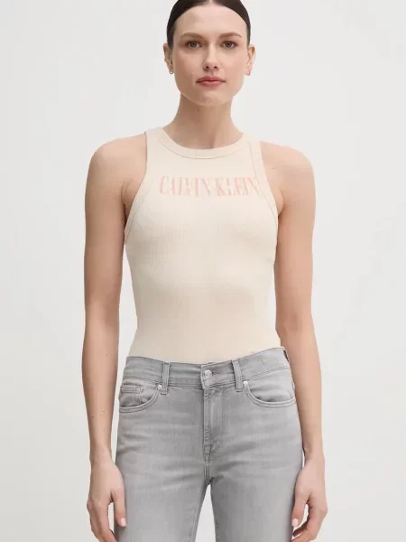 Calvin Klein Jeans Top bež