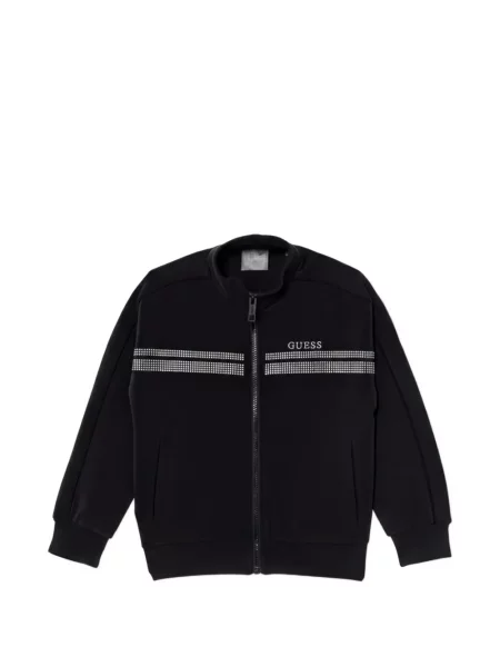 Bluza rozpinana dziecięca Guess czarna