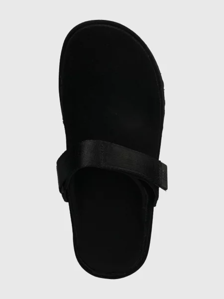 UGG Велурени чехли Goldenstar Clog черно
