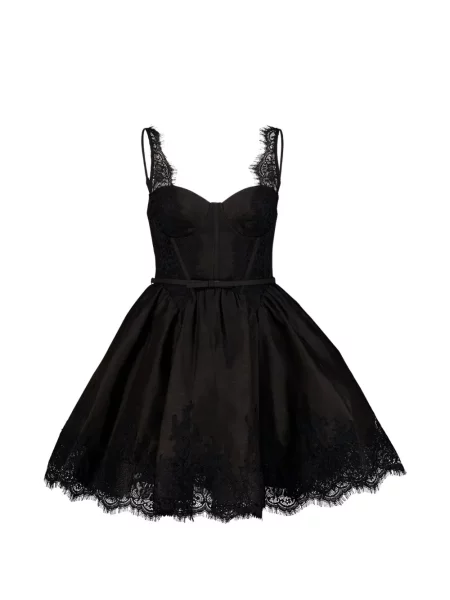 Rochie mini Zimmermann din dantelă negru