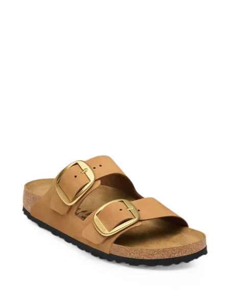 Sandale Birkenstock cu cataramă maro