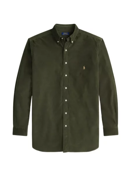 Τρέξιμο polo Polo Ralph Lauren υφαίνω διαγωνίως κλασικό πράσινο