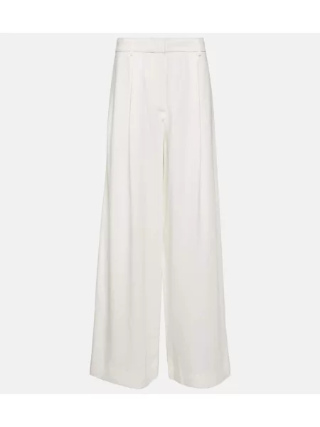 Satenaste hlače Co bela