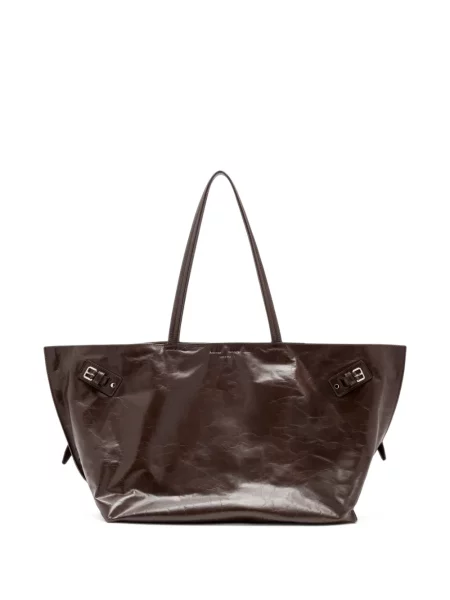 Geantă shopper Proenza Schouler cu cataramă maro