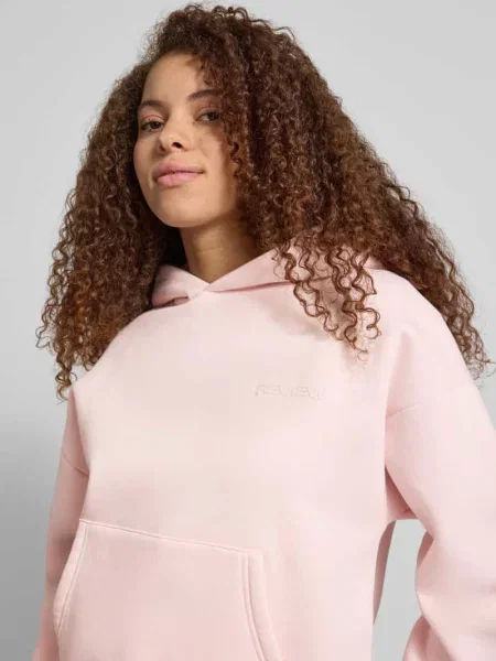 Bluza z kapturem z nadrukiem z logo i kieszenią kangurka Review