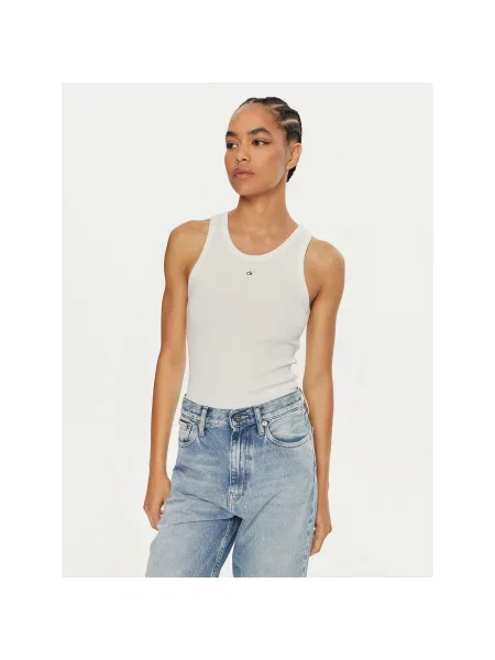 Calvin Klein Top Graphic bijela