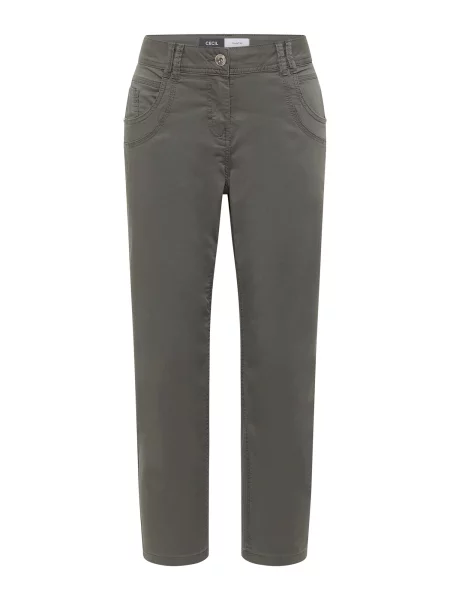 CECIL Pantaloni Scarlett oliv