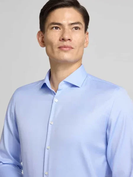 Koszula biznesowa o kroju slim fit z bardzo długim rękawem Jake*s