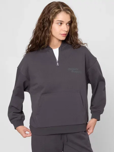 Кофти та светри PRPY бавовна/поліестер сірий