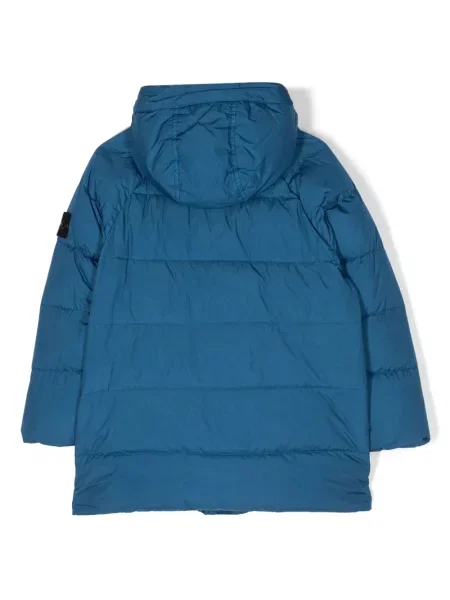 Kurtka dziecięca Stone Island niebieska