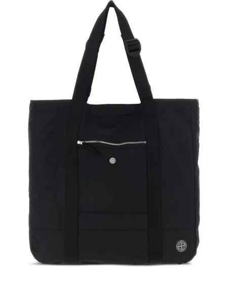 Torba Stone Island z kamieniami czarna