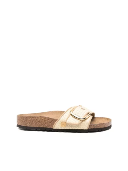 Klapki Birkenstock beżowe