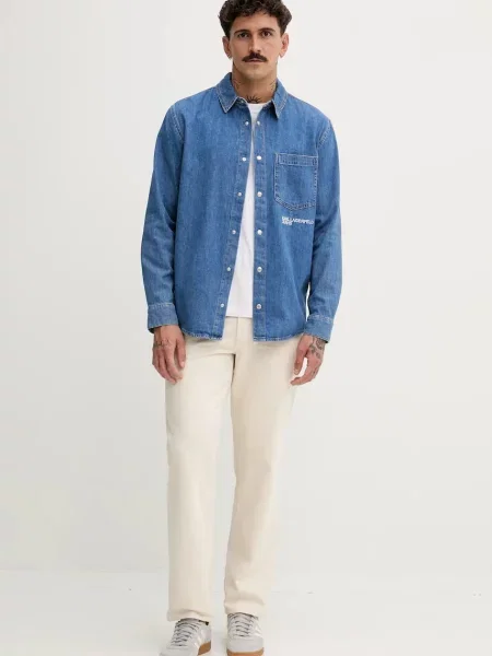Джинсова сорочка Karl Lagerfeld Jeans