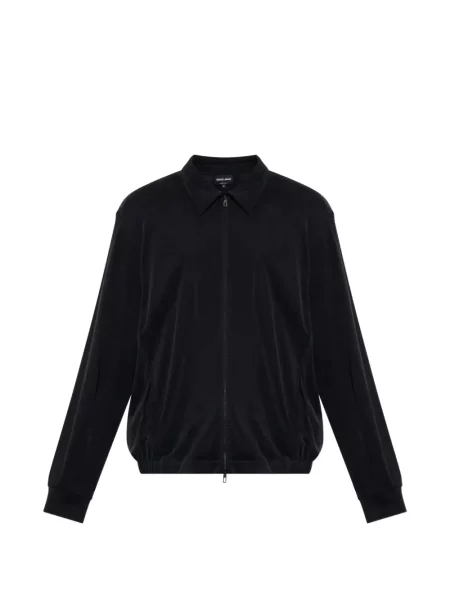 Gulerat geacă Giorgio Armani negru