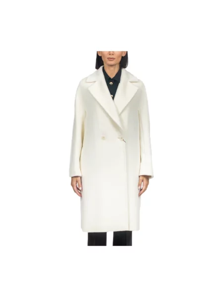 Płaszcz Max Mara Studio wełniany biały