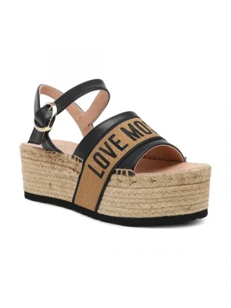 Love Moschino Sandale negru