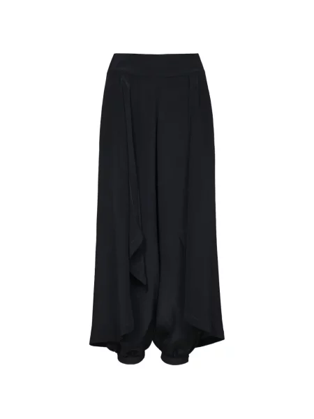 Pantaloni Johanna Ortiz drapate negru