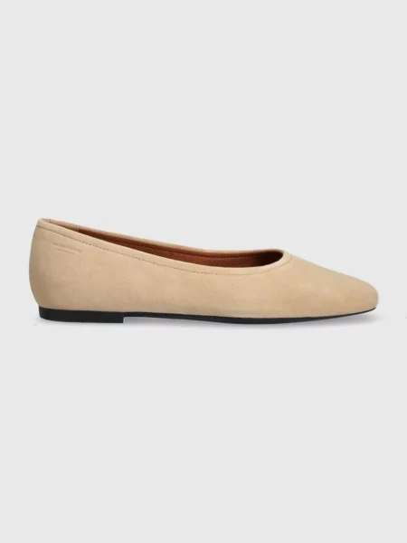 Велурени балеринки Vagabond Shoemakers JOLIN бежово
