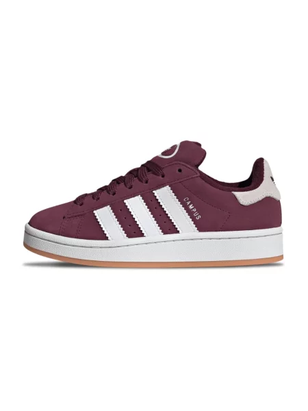 Sneakers adidas Campus Kids Maroon/ Cloud White/ Gum EUR 35 białe