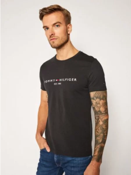 Tričko Tommy Hilfiger černé