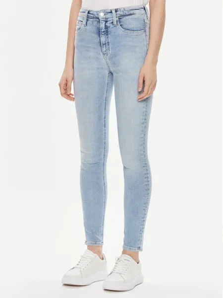 Calvin Klein Jeans Blugi Skinny Fit albastru