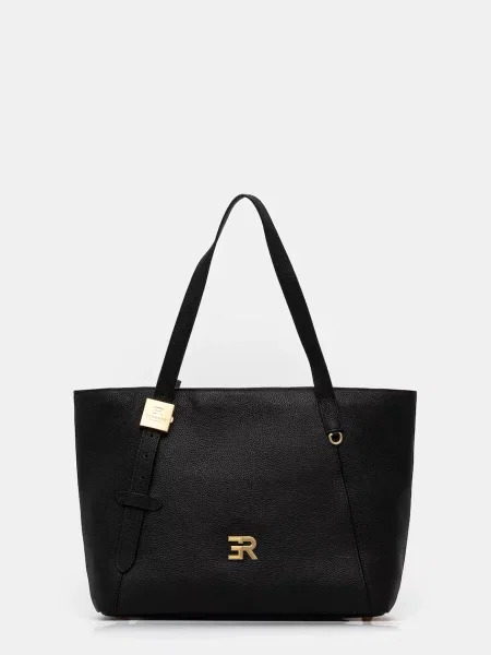 Ermanno Scervino torebka skórzana czarny