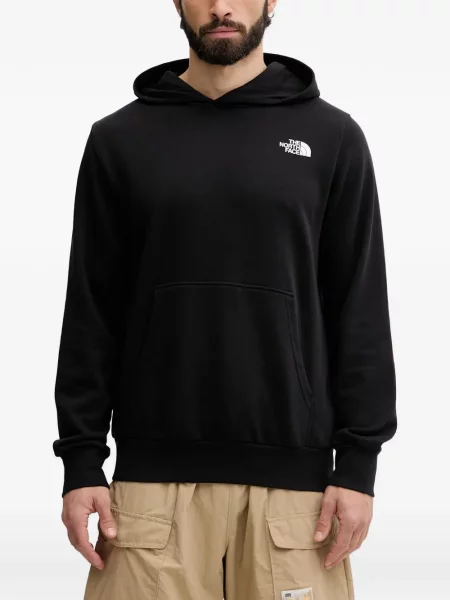 Hanorac cu glugă The North Face cu imagine negru