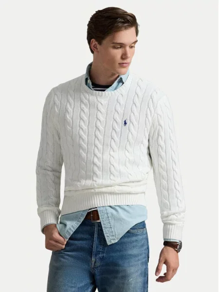 Polo Ralph Lauren Πουλόβερ λευκό