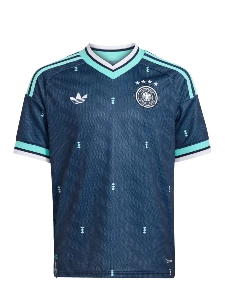 ADIDAS ORIGINALS Funkčné tričko DFB Away námornícka / tyrkysová modrá