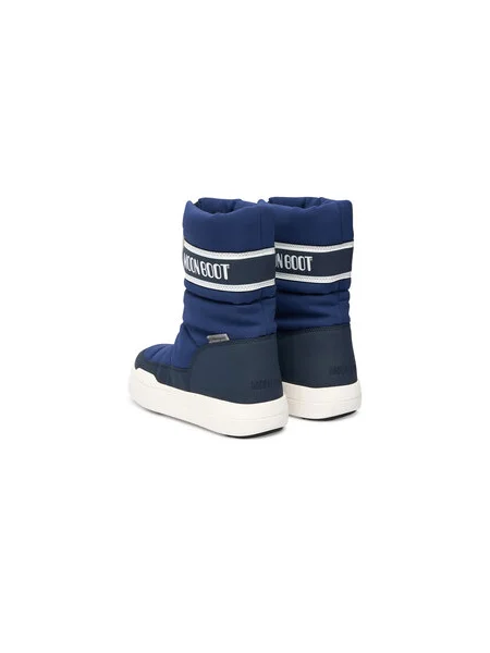 Snehule Moon Boot Jr Park Zip High Wp D Tmavomodrá